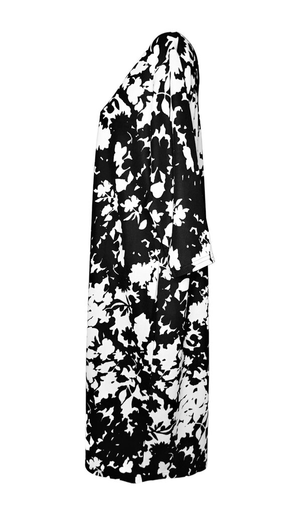 Suknelė moterims Kinga juoda/balta цена и информация | Suknelės | pigu.lt
