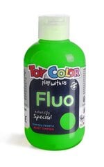 Guašas fluorescencinis Toy Color Fluo, 250 ml, žalias цена и информация | Принадлежности для рисования, лепки | pigu.lt