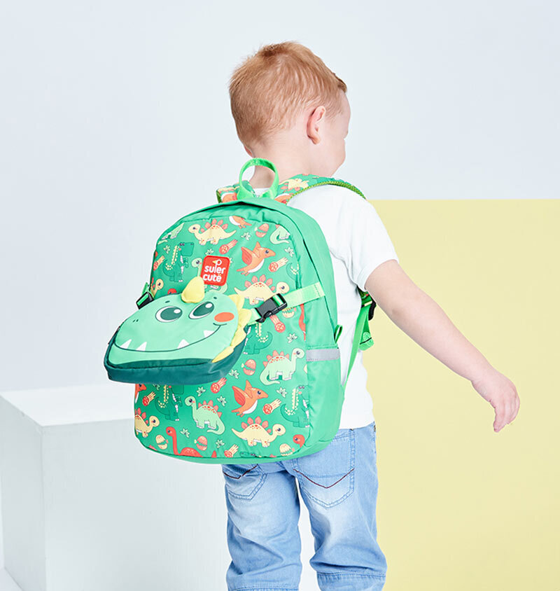 Mokyklinė kuprinė Smart Mama, žalia kaina ir informacija | Kuprinės mokyklai, sportiniai maišeliai | pigu.lt
