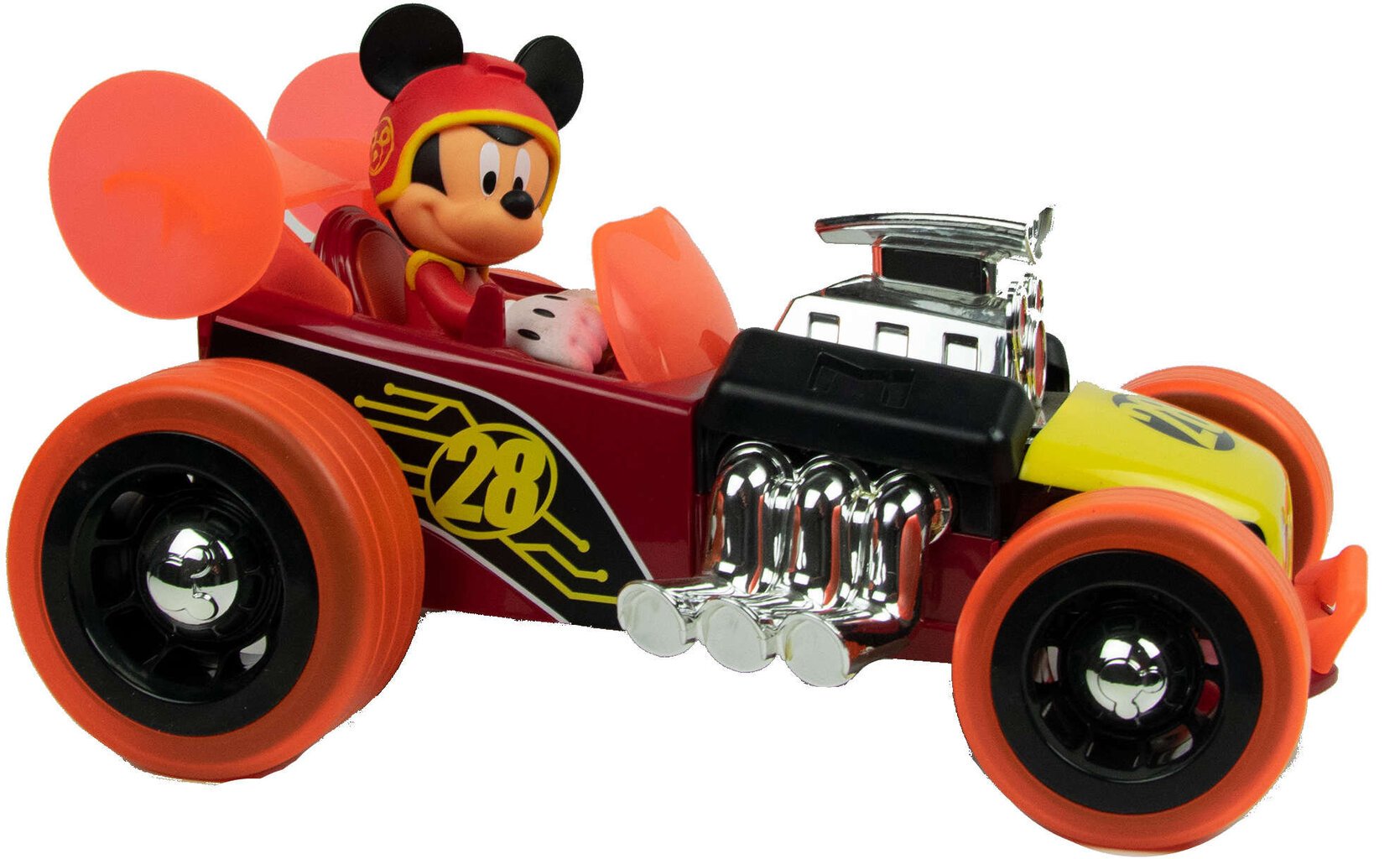 RC automobilis Super Charged Hot Rod Disney Mickey цена и информация | Žaislai berniukams | pigu.lt