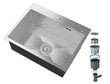 Plautuvė Granitan, 57x44 cm kaina ir informacija | Virtuvinės plautuvės | pigu.lt