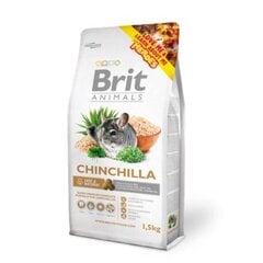 Brit Animals Chinchilla 1,5 kg kaina ir informacija | Maistas graužikams | pigu.lt
