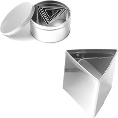 Hendi trikampio formos konditerinės formelės, 6 vnt. цена и информация | Формы, посуда для выпечки | pigu.lt