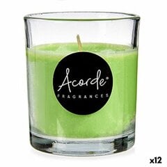 Aromatizuota žvakė Žalia arbata, 12 vnt. цена и информация | Подсвечники, свечи | pigu.lt