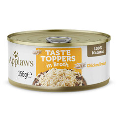 Applaws Dog Taste Toppers с куриной грудкой в ​​бульоне, 12х156 г цена и информация | Applaws Для собак | pigu.lt