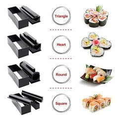 Sushi gaminimo rinkinys, 10 dalių kaina ir informacija | Virtuvės įrankiai | pigu.lt