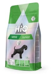 HiQ Mini Junior mažų veislių jauniems šunims su paukštiena, 1.8 kg kaina ir informacija | Sausas maistas šunims | pigu.lt
