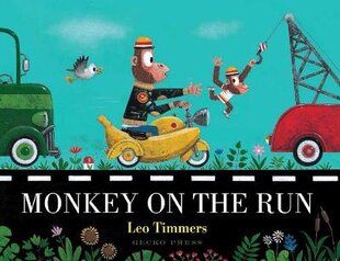 Monkey on the Run цена и информация | Книги для малышей | pigu.lt