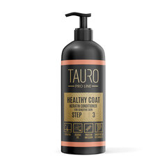 Кондиционер для шерсти собак и кошек с кератином Tauro Pro Line Healthy Coat Keratin, 1000 мл цена и информация | Косметические средства для животных | pigu.lt