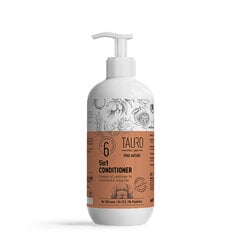 Šunų ir kačių kailį drėkinantis kondicionierius Tauro Pro Line Pure Nature 5in1, 400 ml kaina ir informacija | Kosmetinės priemonės gyvūnams | pigu.lt