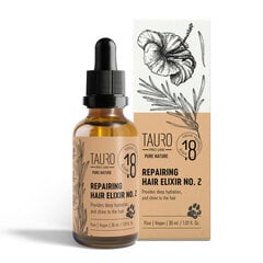 Эликсир для восстановления шерсти собак и кошек Tauro Pro Line Pure Nature Repairing Elixir No. 2, 30 мл цена и информация | Косметические средства для животных | pigu.lt