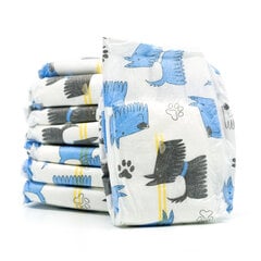 Одноразовые подгузники для собак-сук Misoko&Co, M, 12 шт. цена и информация | Средства по уходу за животными | pigu.lt
