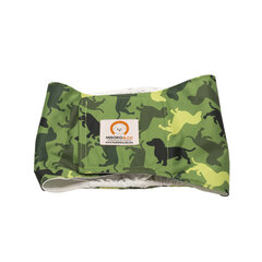 Многоразовые подгузники для самцов камуфляж Misoko&Co, М цена и информация | Средства по уходу за животными | pigu.lt