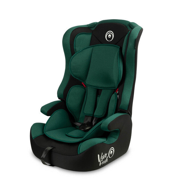 Caretero automobilinė kėdutė Vivo Fresh, 9-36 kg, dark green цена и информация | Autokėdutės | pigu.lt