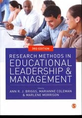 Research Methods in Educational Leadership and Management 3rd Revised edition kaina ir informacija | Socialinių mokslų knygos | pigu.lt