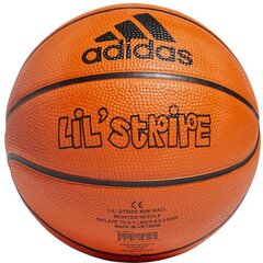 Krepšinio kamuolys Adidas Lil Strip Mini Ball HM4973, 3 dydis kaina ir informacija | Krepšinio kamuoliai | pigu.lt