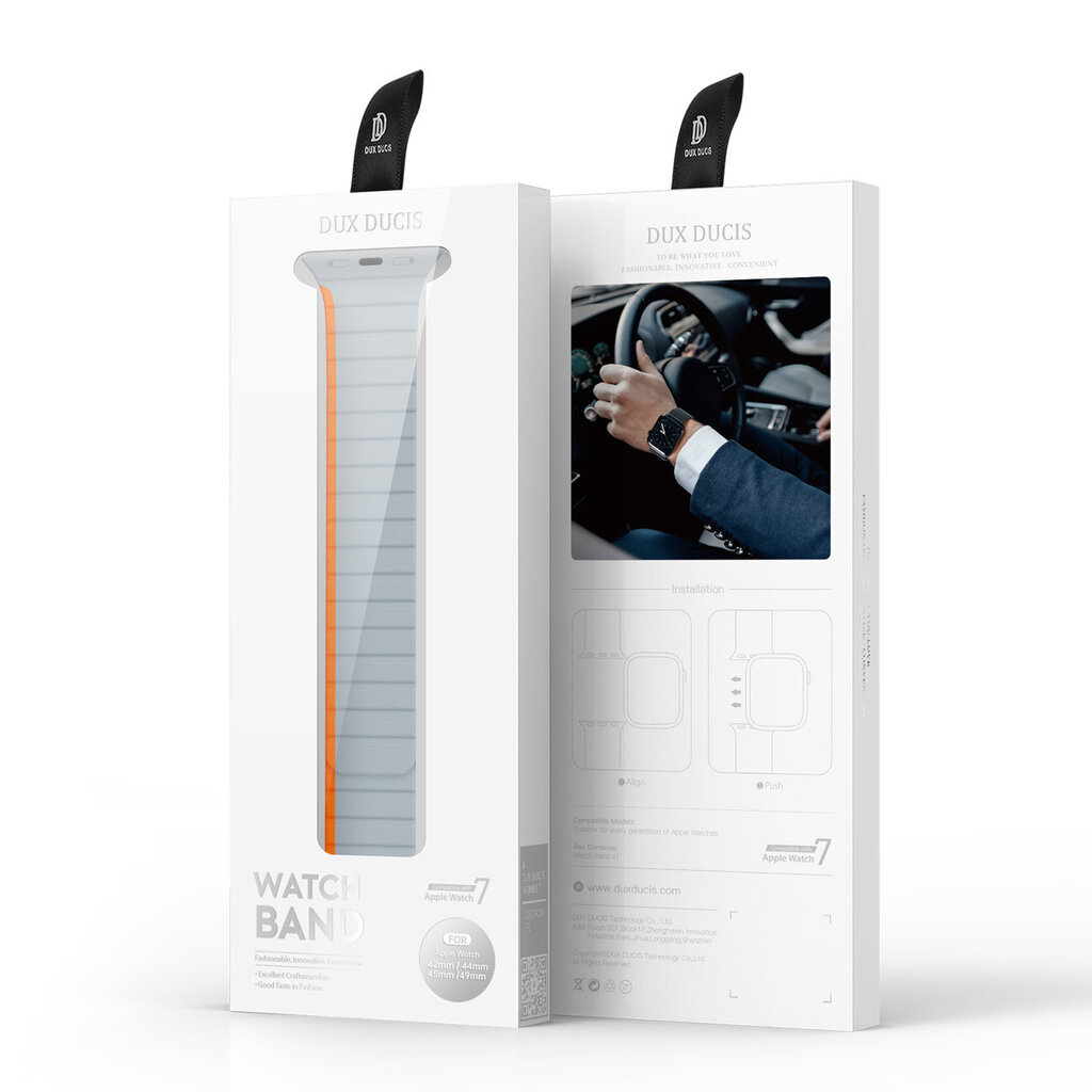 Dux Ducis Magnetic Strap kaina ir informacija | Išmaniųjų laikrodžių ir apyrankių priedai | pigu.lt