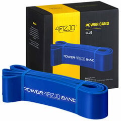 Pasipriešinimo guma Power Band 4Fizjo, mėlyna kaina ir informacija | Pasipriešinimo gumos, žiedai | pigu.lt
