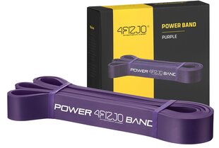Pasipriešinimo guma Power Band 4Fizjo, violetinė kaina ir informacija | Pasipriešinimo gumos, žiedai | pigu.lt
