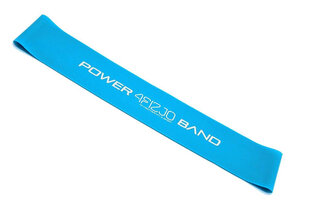 Резинка для упражнений MINI POWER BAND 0,6 мм цена и информация | Фитнес-резинки, гимнастические кольца | pigu.lt