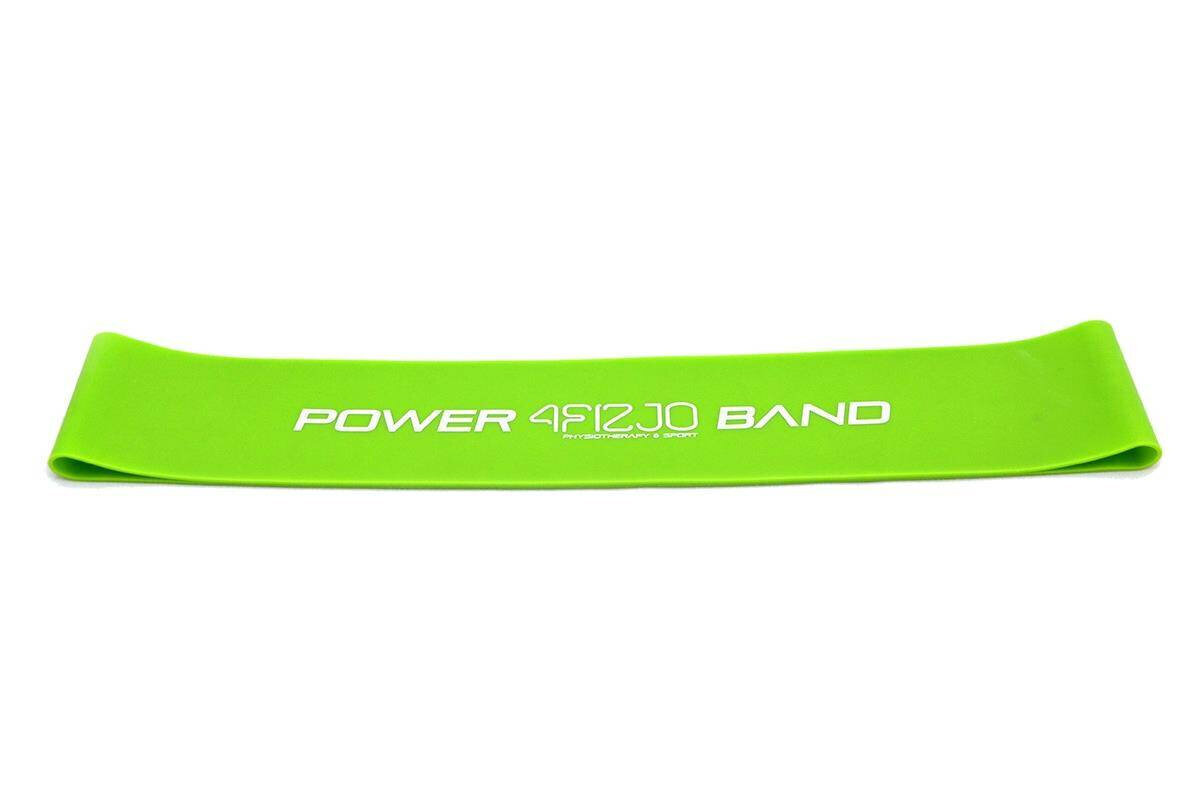 Pasipriešinimo guma Mini Power Band, žalia kaina ir informacija | Pasipriešinimo gumos, žiedai | pigu.lt