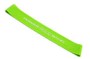 Pasipriešinimo guma Mini Power Band, žalia kaina ir informacija | Pasipriešinimo gumos, žiedai | pigu.lt