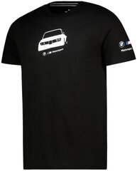 Puma marškinėliai vyrams Bmw Mms Ess Car Graphic Tee 535886 01, juodi kaina ir informacija | Vyriški marškinėliai | pigu.lt