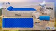 Pripučiamas turistinis čiužinys Jack Mors, 190x58x5 cm, mėlynas kaina ir informacija | Turistiniai čiužiniai ir kilimėliai | pigu.lt