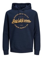 Мужская толстовка Jack & Jones 12236185*03, тёмно-синяя, 5715426226327 цена и информация | Мужские толстовки | pigu.lt