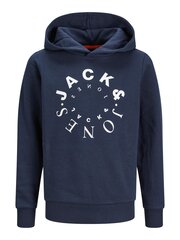 Детская толстовка Jack & Jones 12243441*01, тёмно-синяя, 5715432345715 цена и информация | Свитеры, жилетки, пиджаки для мальчиков | pigu.lt