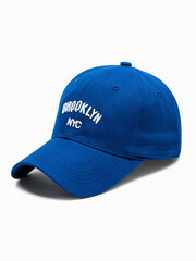 шапка h150 - синяя цена и информация | Мужские шарфы, шапки, перчатки | pigu.lt