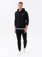 Sportinis kostiumas vyrams Ombre Clothing 122520-7, juodas цена и информация | Мужская спортивная одежда | pigu.lt