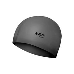 Plaukimo kepuraitė Nils Aqua, pilka kaina ir informacija | Plaukimo kepuraitės | pigu.lt
