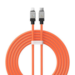 Fast Charging cable Baseus USB-C to Coolplay Series 2m, 20W (orange) цена и информация | Кабели для телефонов | pigu.lt