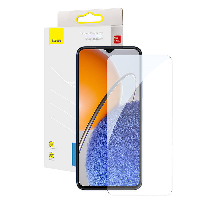 Baseus Tempered glass kaina ir informacija | Apsauginės plėvelės telefonams | pigu.lt