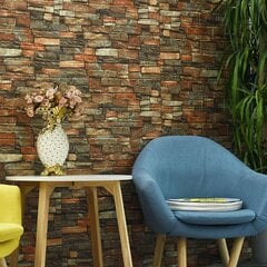 Sienų apdailos plokštės, 3D, plytų sienos imitacija цена и информация | Элементы декора для стен, потолка | pigu.lt