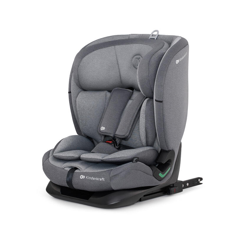 Automobilinė kėdutė Kinderkraft Oneto3, 9-36 kg, cool grey kaina ir informacija | Autokėdutės | pigu.lt