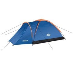 Туристическая палатка Nils Camp NC6010 Hiker, синяя цена и информация | Палатки | pigu.lt