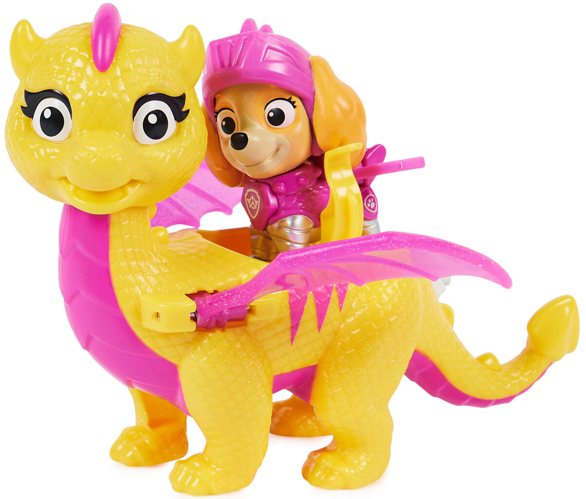 Figūrėlė Skye ir Scorch drakonas Paw Patrol Rescue Knights kaina ir informacija | Žaislai mergaitėms | pigu.lt