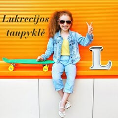 Taupyklė Raidė L, 20 cm kaina ir informacija | Originalios taupyklės | pigu.lt