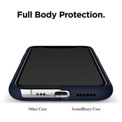 Soundberry silicone iPhone 11, Blue Cobalt цена и информация | Чехлы для телефонов | pigu.lt