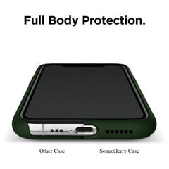 Soundberry silicone iPhone 11, Cypres Green цена и информация | Чехлы для телефонов | pigu.lt