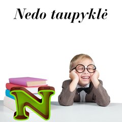 Taupyklė Raidė N, 20 cm цена и информация | Оригинальные копилки | pigu.lt