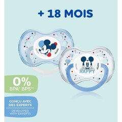 Žindukas Dodie Mickey Mouse, 18+ mėn, 3 vnt. kaina ir informacija | Čiulptukai | pigu.lt