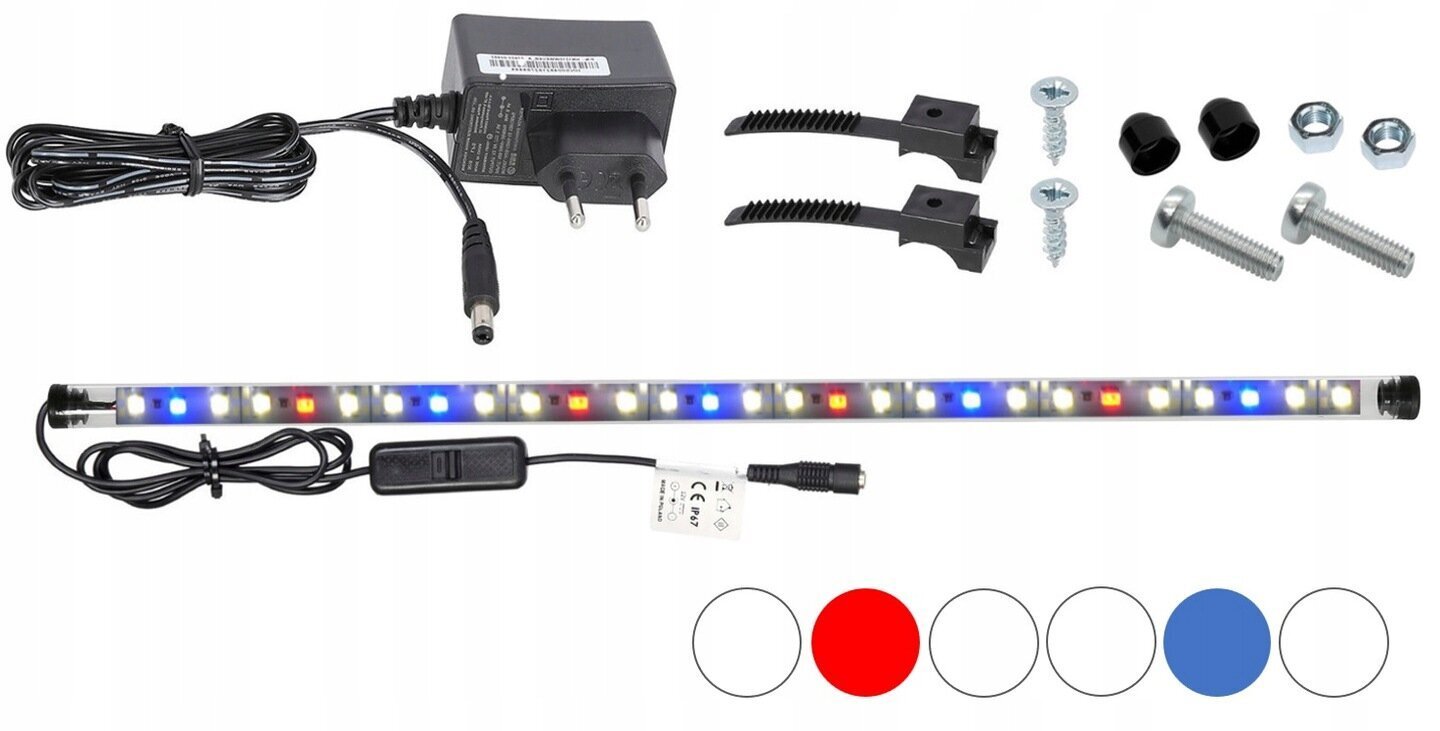 LED šviestuvas Aqualed 4:1:1, 20 cm цена и информация | Akvariumai ir jų įranga | pigu.lt