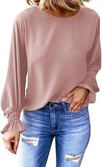 Блузка женская Elegancity, светло-розовая цена и информация | Женские блузки, рубашки | pigu.lt