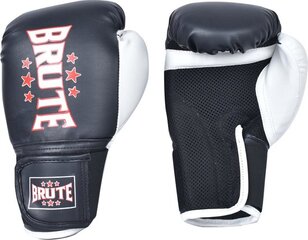 Боксерские перчатки Brute Junior, черные, 12 цена и информация | Боевые искусства | pigu.lt