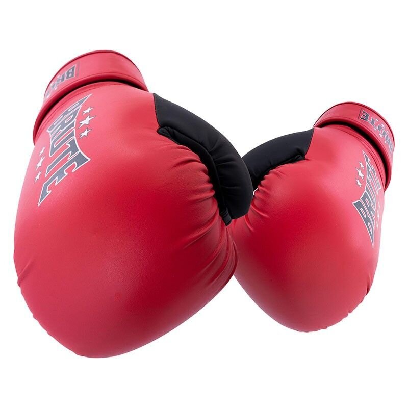 Bokso pirštinės Brute Sparring Boxing Gloves, raudonos, 8 kaina ir informacija | Kovos menai | pigu.lt