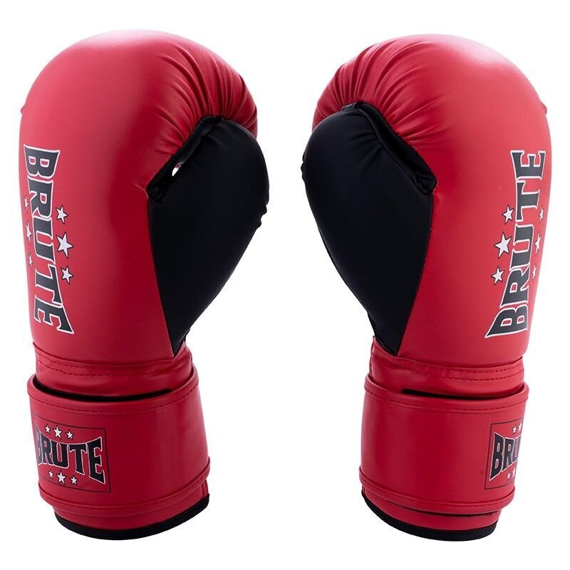 Bokso pirštinės Brute Sparring Boxing Gloves, raudonos, 10 kaina ir informacija | Kovos menai | pigu.lt