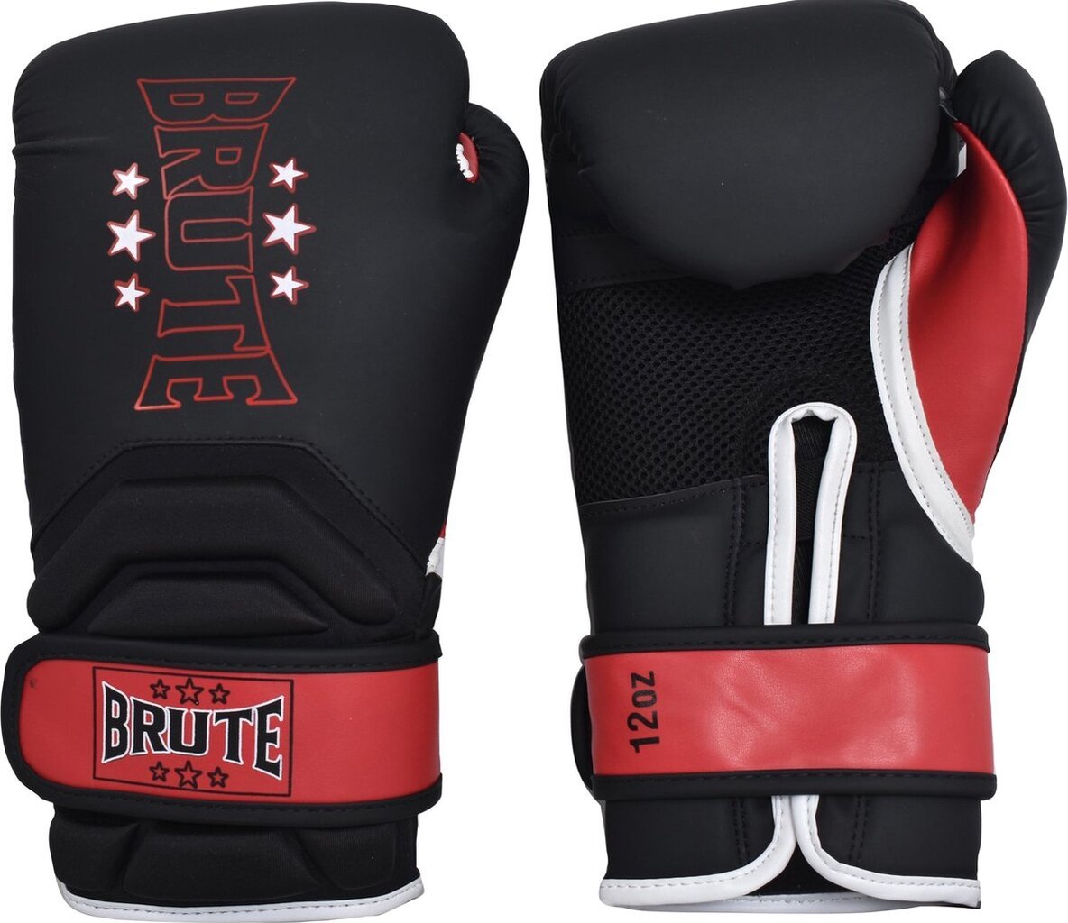 Bokso pirštinės Brute Training Boxing Gloves, juodos, 10 цена и информация | Kovos menai | pigu.lt